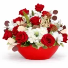 Scarlet Bloom Elegance